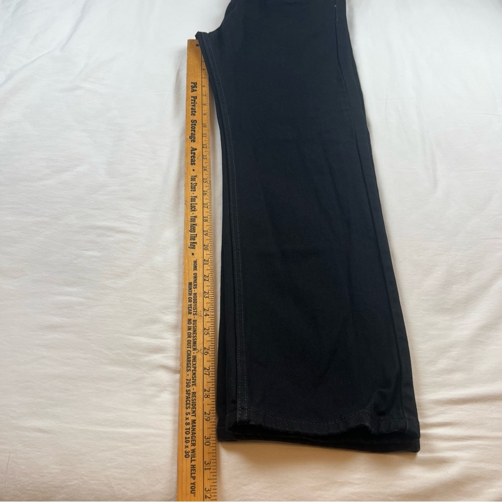 Levi’s 505 Men’s Straight Leg Black Jeans 36x32 Classic Denim - Picture 11 of 12